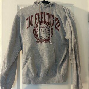 Taylor Swift I'm Feeling '22 Hoodie Size S